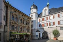 Het mooie stadje Rosenheim in Beieren