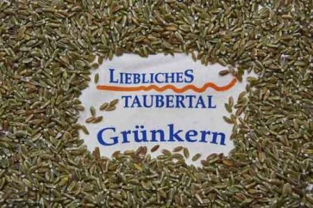 In het Liebliches Taubertal wordt veel spelt verbouwd. 