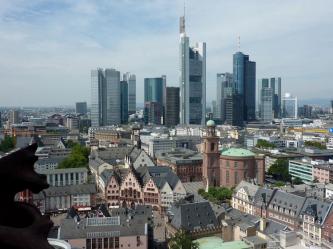 uitzicht op de Dom van Frankfurt am Main
