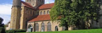 De Michaeliskirche in Hildesheim staat op de werelderfgoedlijst van de UNESCO