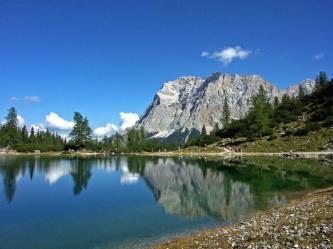 Het prachtige Alpenlandschap rondom de Zugspitze