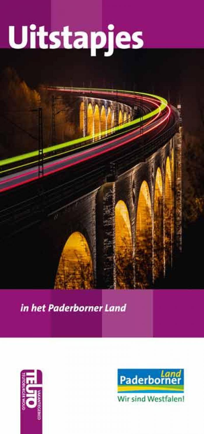 Folder met uitstapjes en bezienswaardigheden in het Paderborner Land