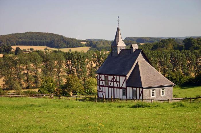 Kapelletje in het Sauerland.