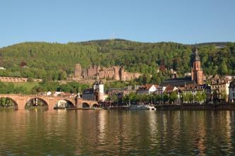 Uitzicht op Heidelberg