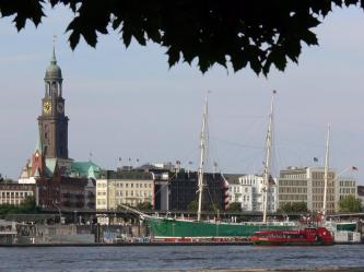 Het symbool van Hamburg: de Michel